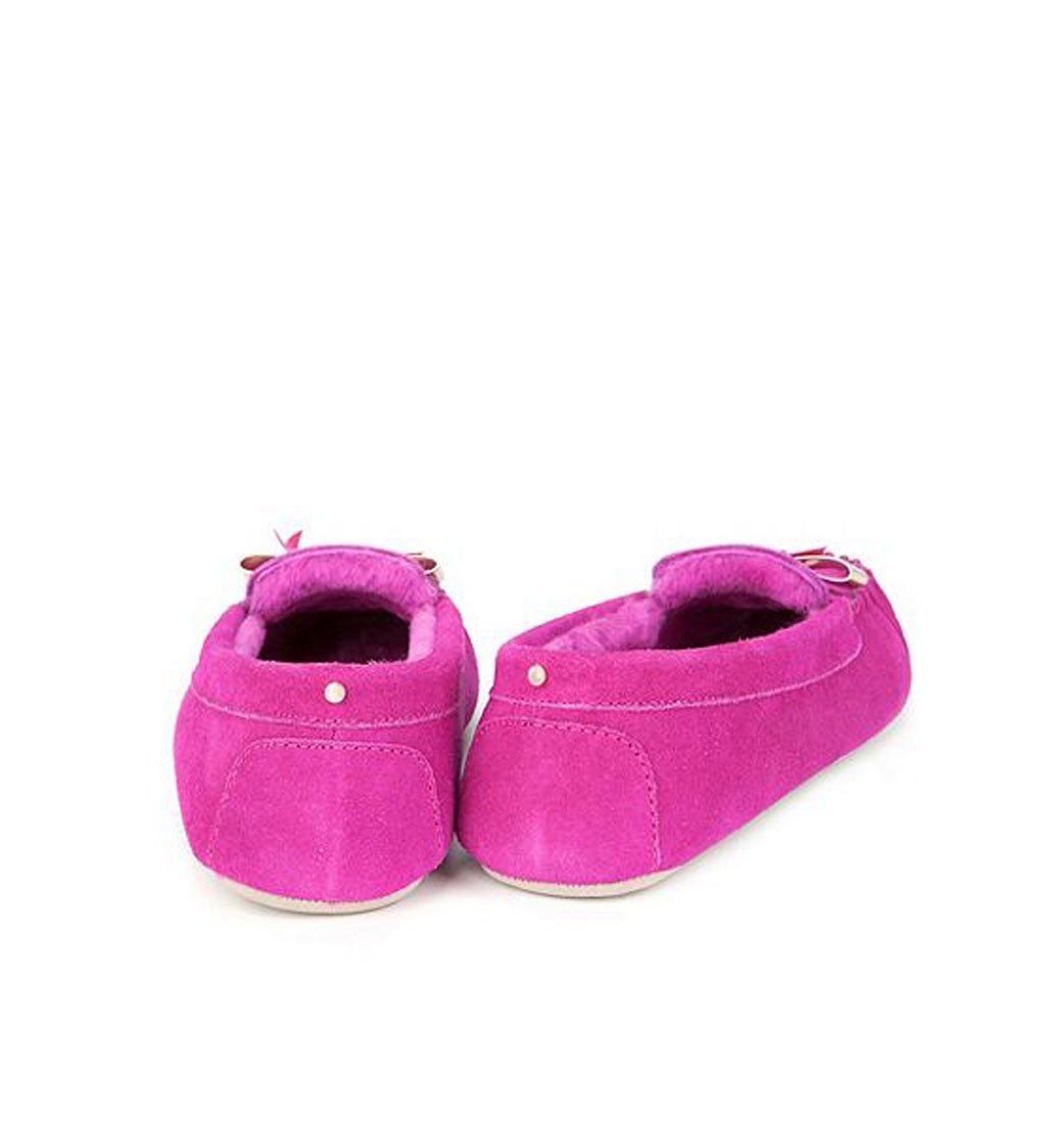 Buy Women's Sarsone bow detail moccasin slippers Online
