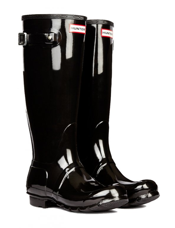 Buy Women's Hunter Original Tall Gloss Wellington Boot Online